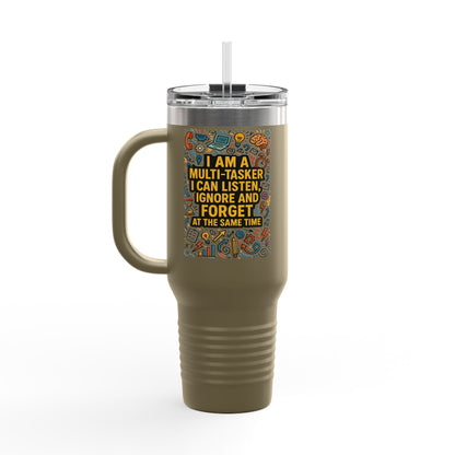 Multi-Tasker Insulated Travel Mug