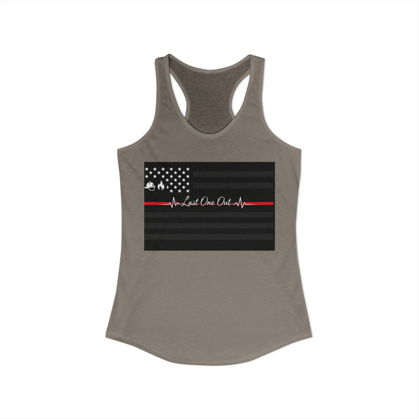 Thin Red Line Women's Racerback Tank