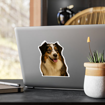 Aussie Head Vinyl Decal