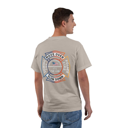 Let First Responders Live Men's Short-Sleeve Crewneck Tee