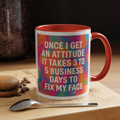 Fix My Face 2-Tone Coffee Mug