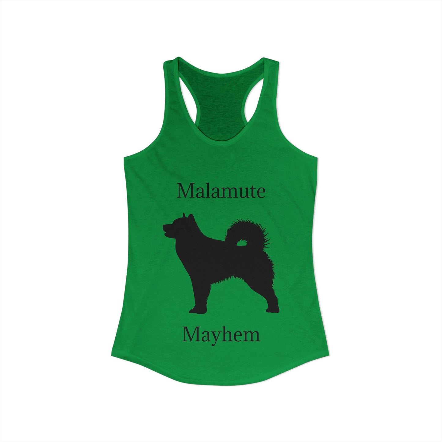Malamute Mayhem Women's Racerback Tank
