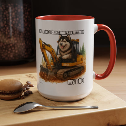 Digmaster 2000 2-Tone Coffee Mug