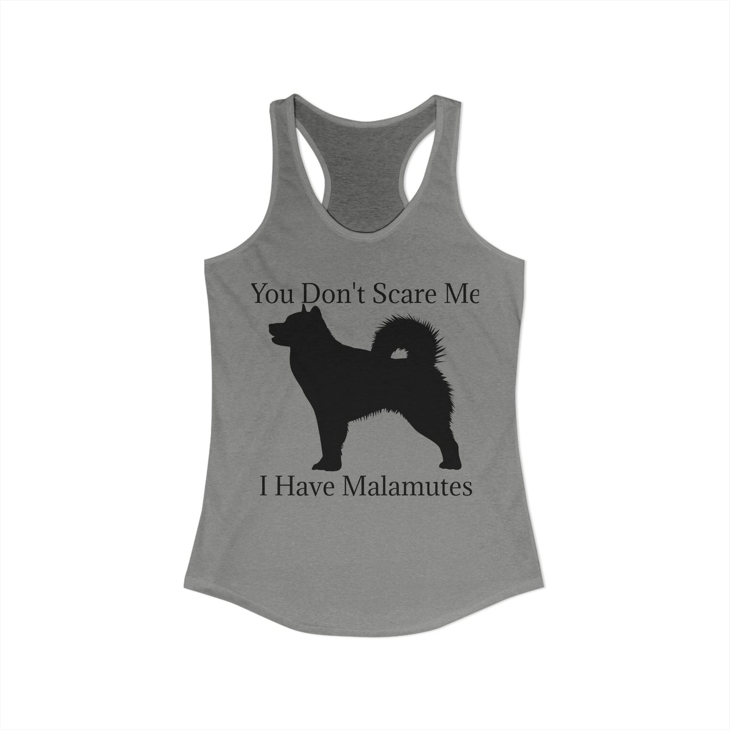 You Don't Scare Me Women's Racerback Tank