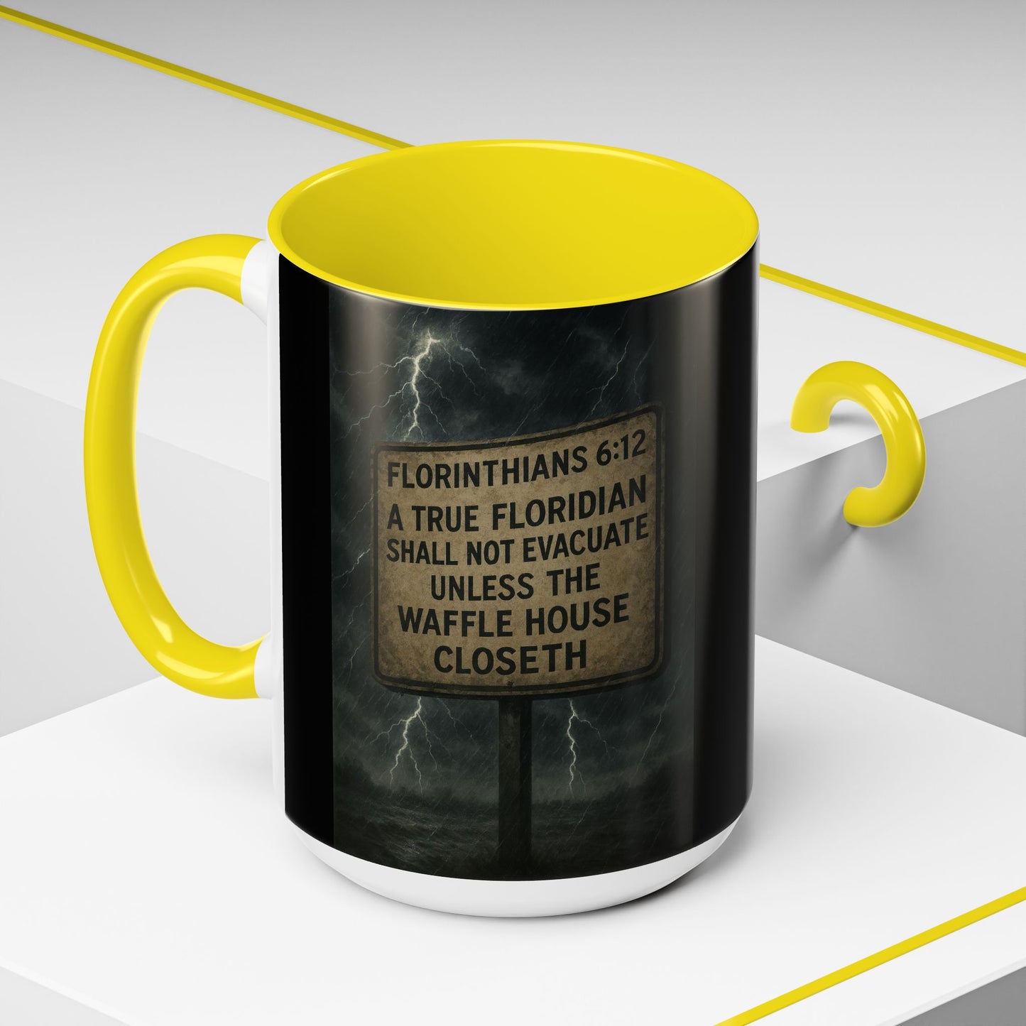 Florinthians 6:12 2-Tone Coffee Mug