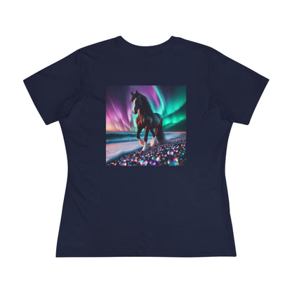 Midnight Magic Women's Short Sleeve Crewneck Tee