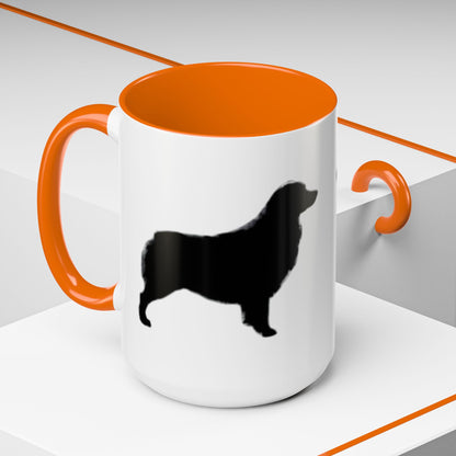 Aussie Silhouette 2-Tone Coffee Mug