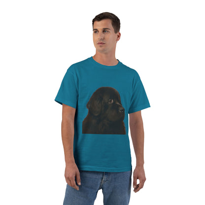 Newfie Head Men's Short-Sleeve Crewneck Tee