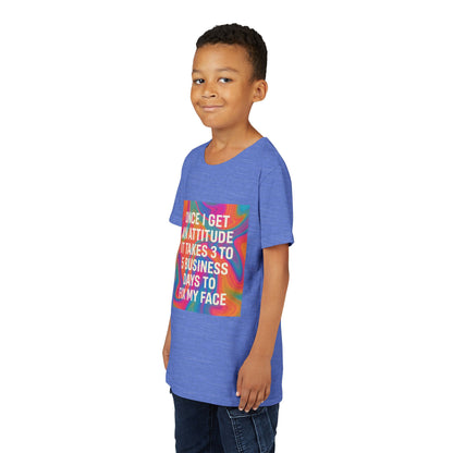 Fix My Face Youth Unisex Short Sleeve Crewneck Tee