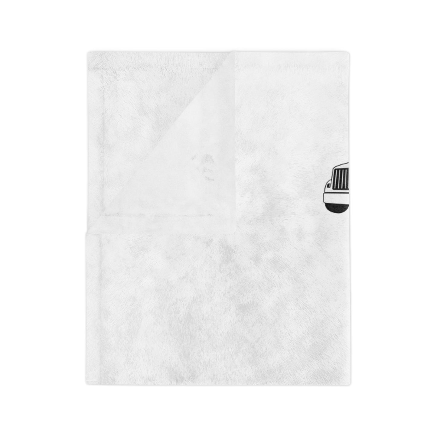 Semi Truck Velveteen Microfiber Blanket