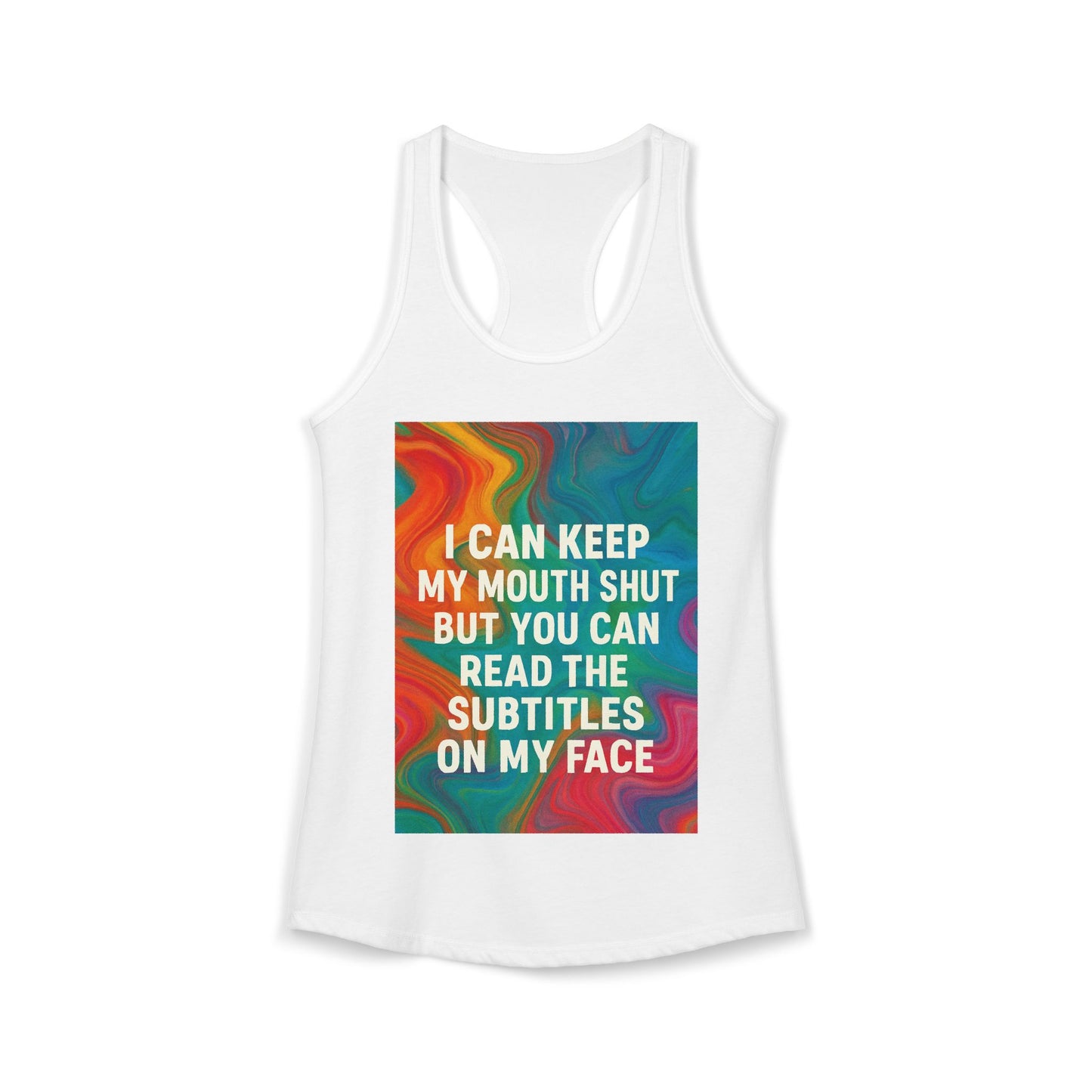Subtitles Women's Racerback Tank