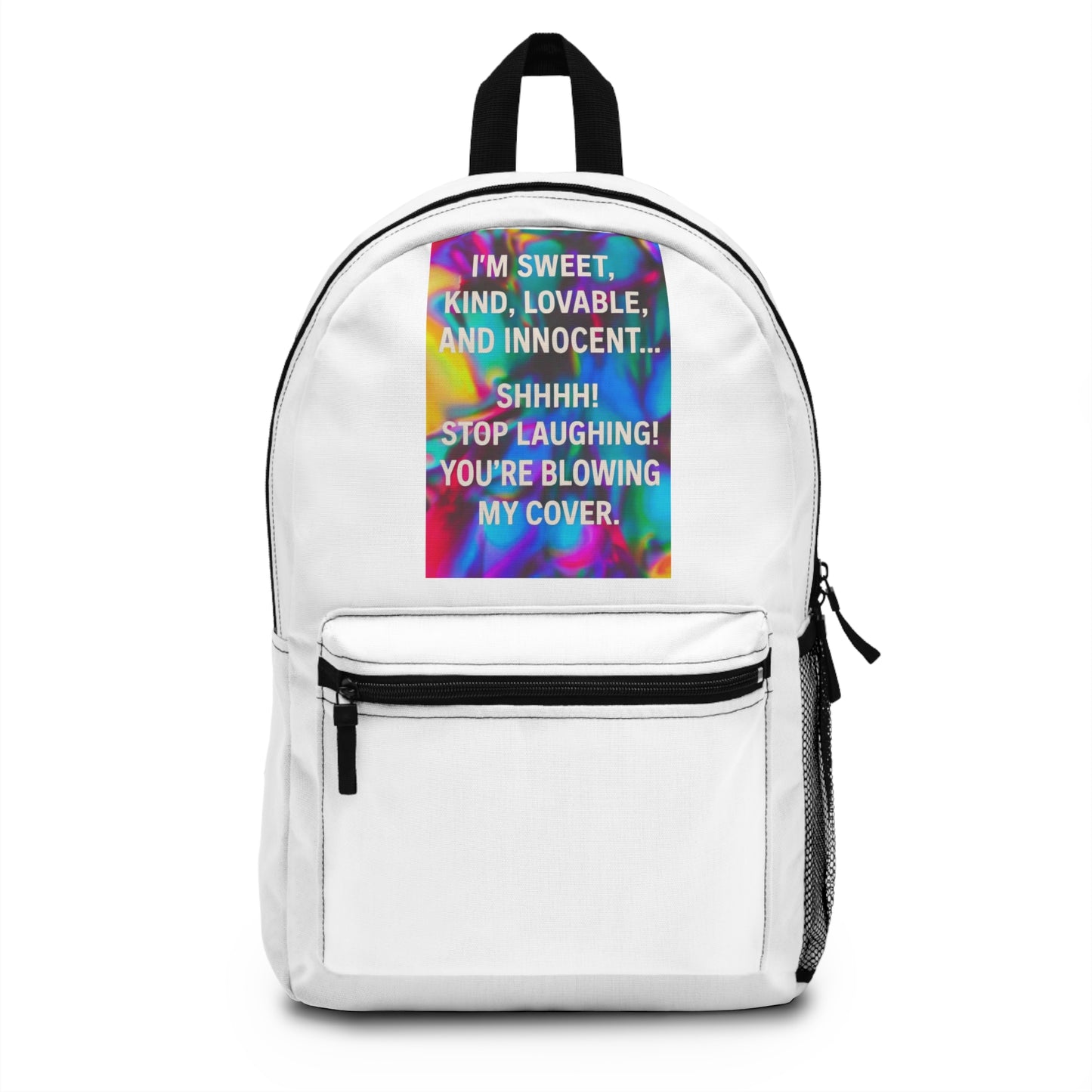 Blowing My Cover Backpack
