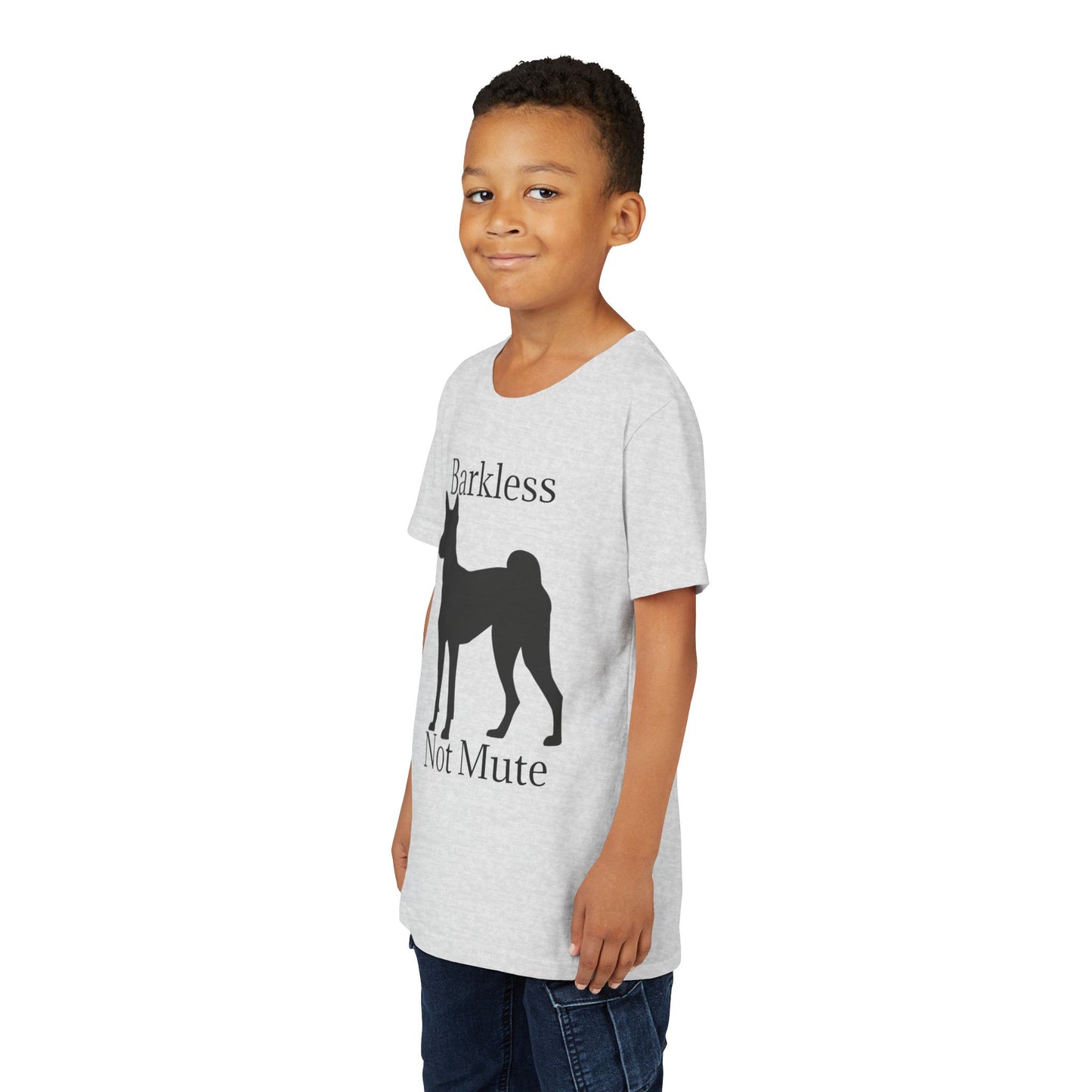 Barkless Not Mute Youth Unisex Short Sleeve Crewneck Tee