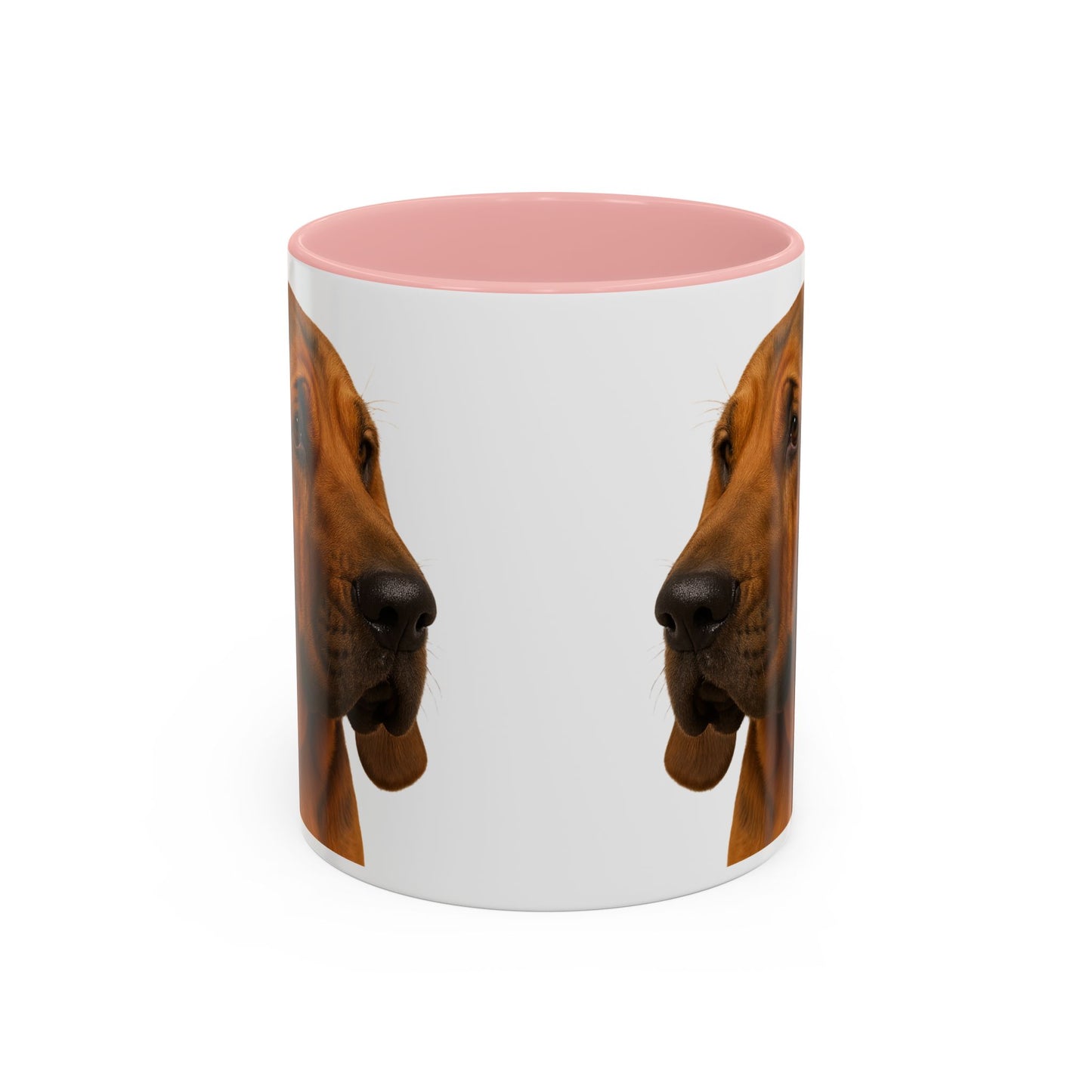 Bloodhound Head 2-Tone Coffee Mug