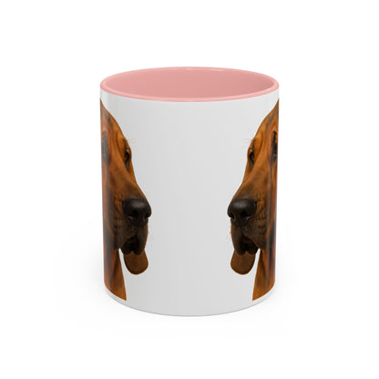Bloodhound Head 2-Tone Coffee Mug