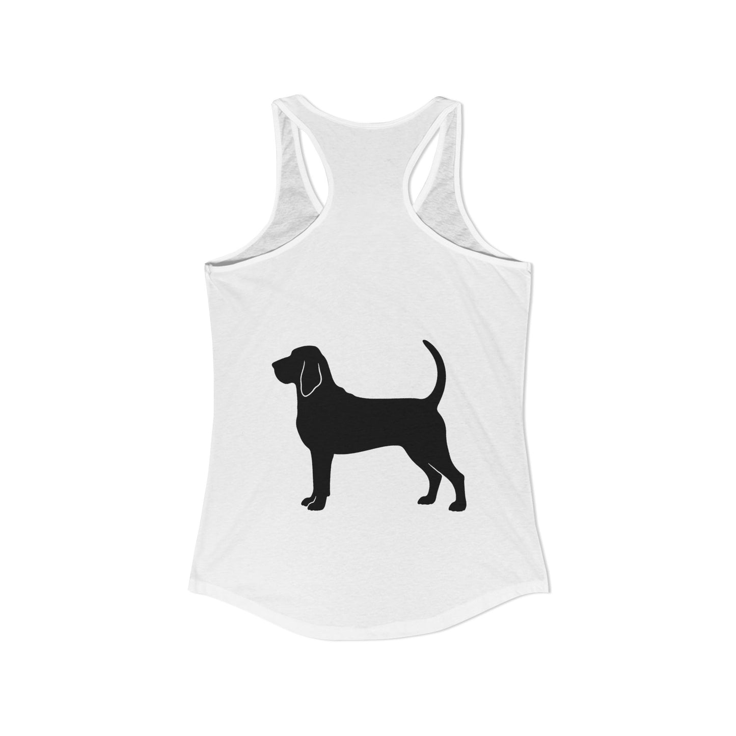 Bloodhound Silhouette Women's Racerback Tank