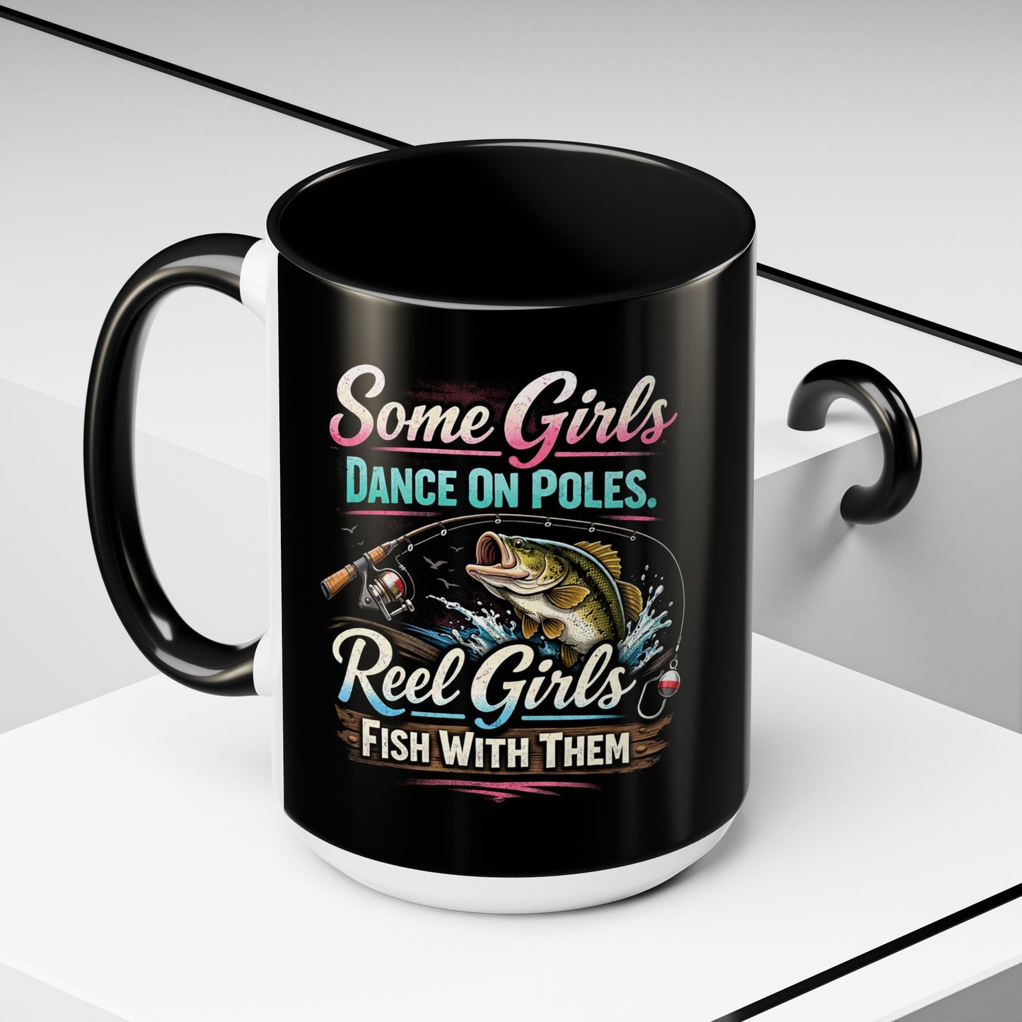Reel Girls 2-Tone Coffee Mug