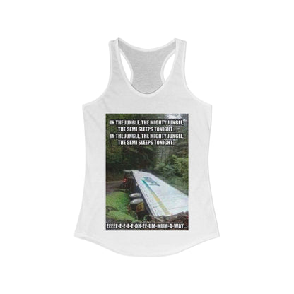 Semi Sleeps Women's Racerback Tank