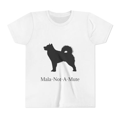 Mala-Not-A-Mute Youth Unisex Short Sleeve Crewneck Tee