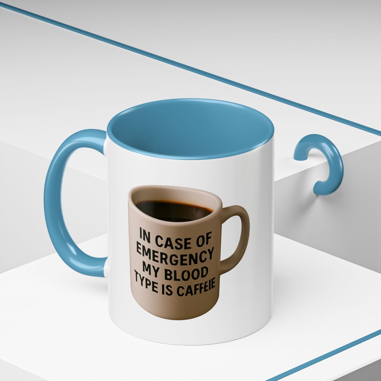 Blood Type 2-Tone Coffee Mug