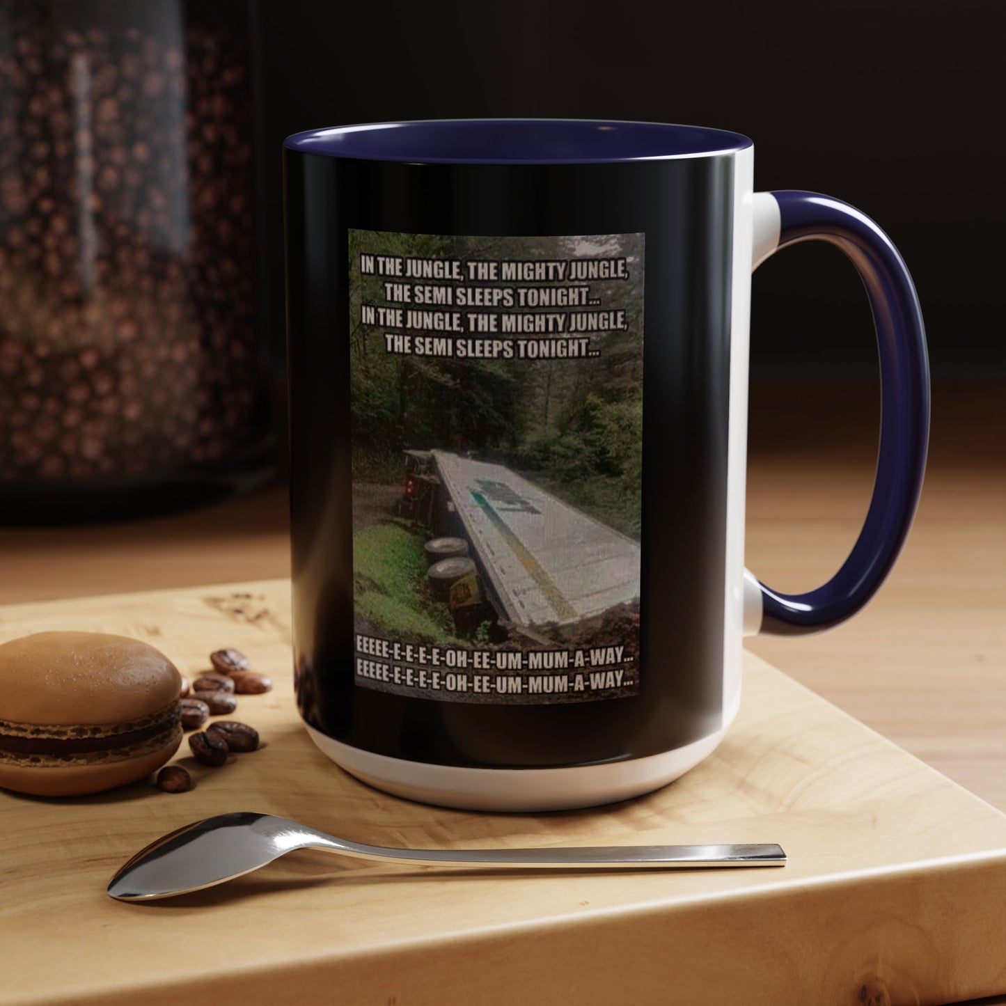 Semi Sleeps 2-Tone Coffee Mug
