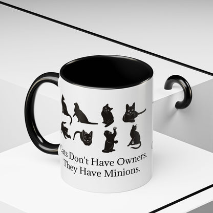 Cat Minions 2-Tone Coffee Mug