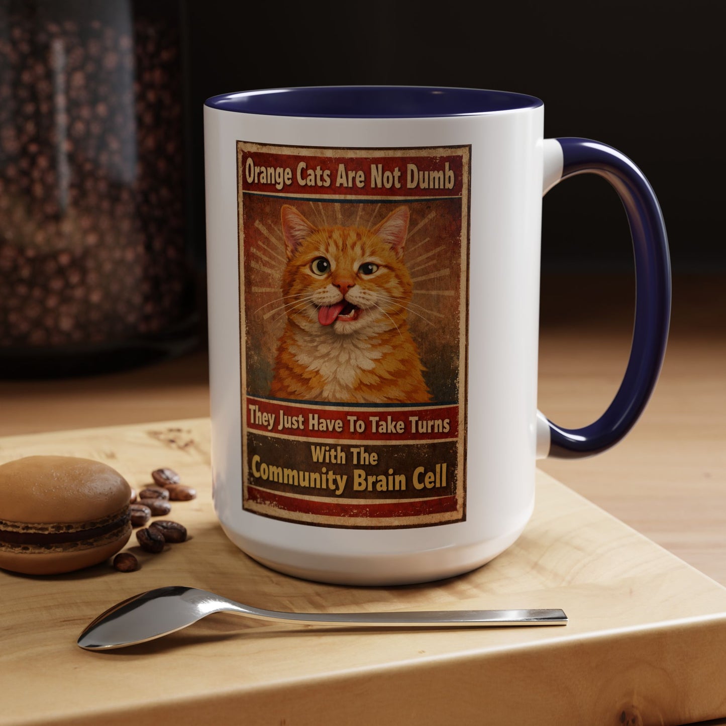 Community Brain Cell 2-Tone Coffee Mug