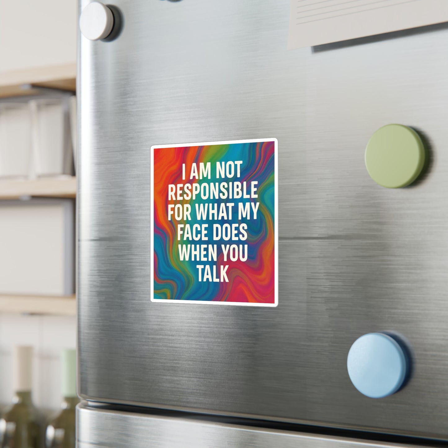 When You Talk Vinyl Decal