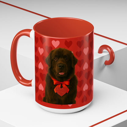 Cupid's Companion Newfie 2-Tone Coffee Mug