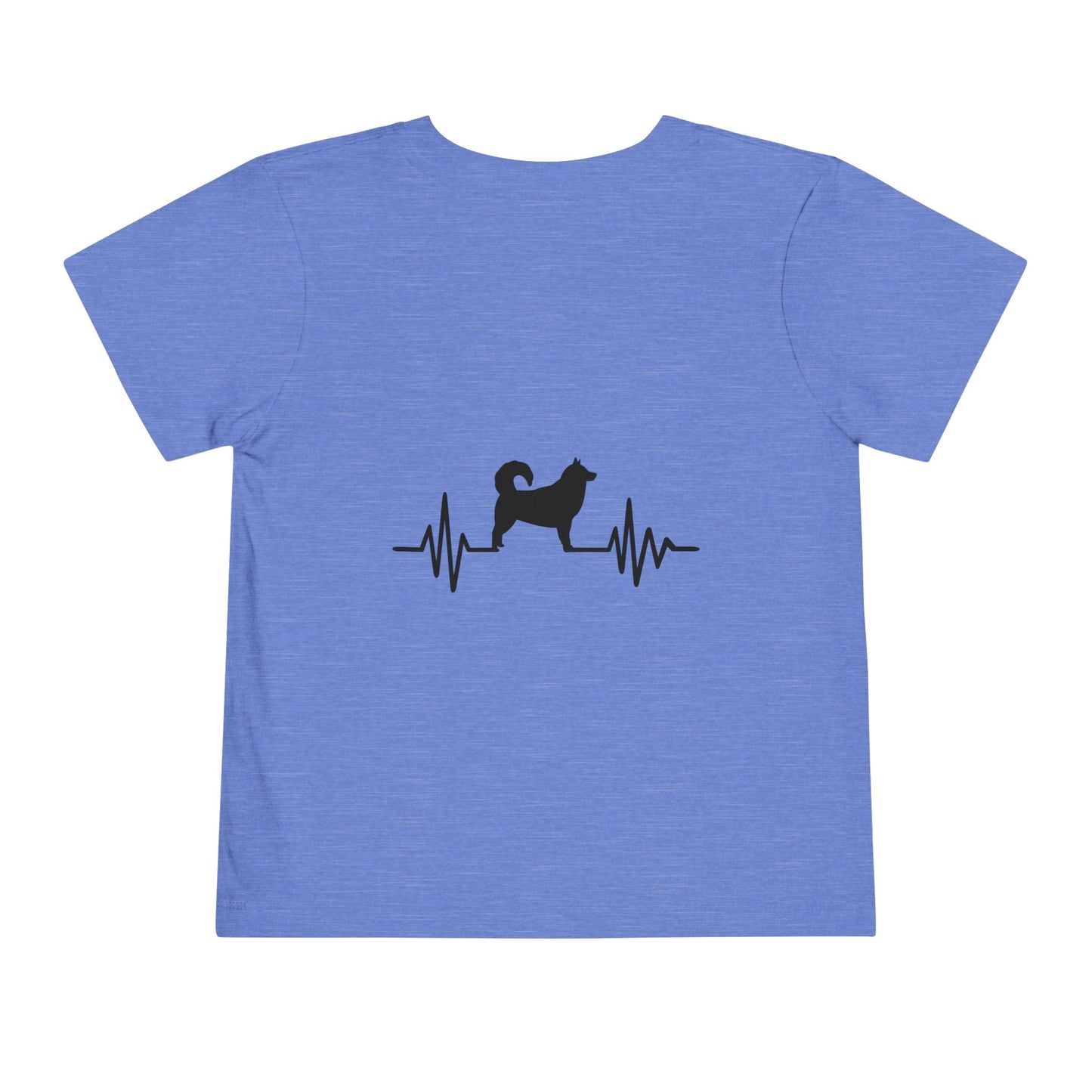 My Heart Beats For Malamutes Toddler Unisex Short Sleeve Crewneck Tee