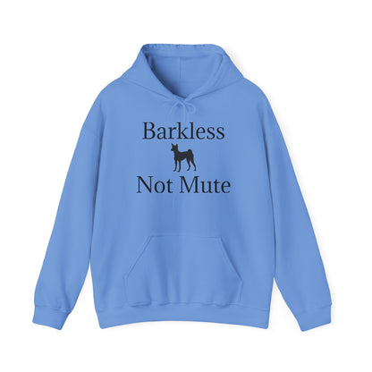Barkless Not Mute Unisex Hoodie
