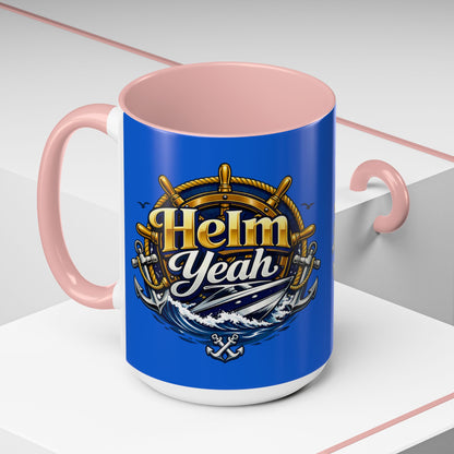 Helm Yeah 2-Tone Coffee Mug