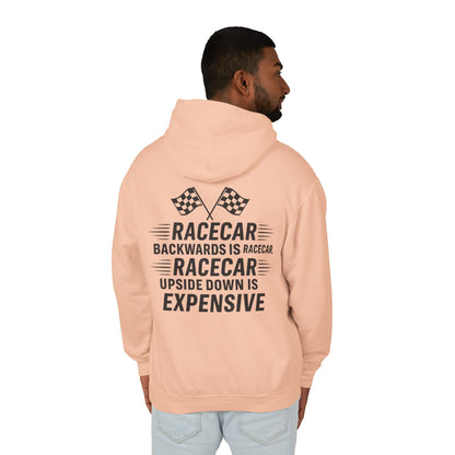 Racecar Backwards Unisex Lightweight Hoodie