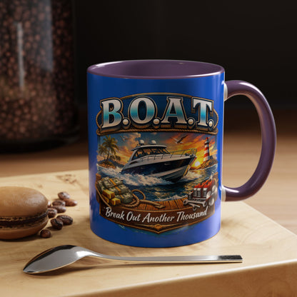 B.O.A.T. 2-Tone Coffee Mug
