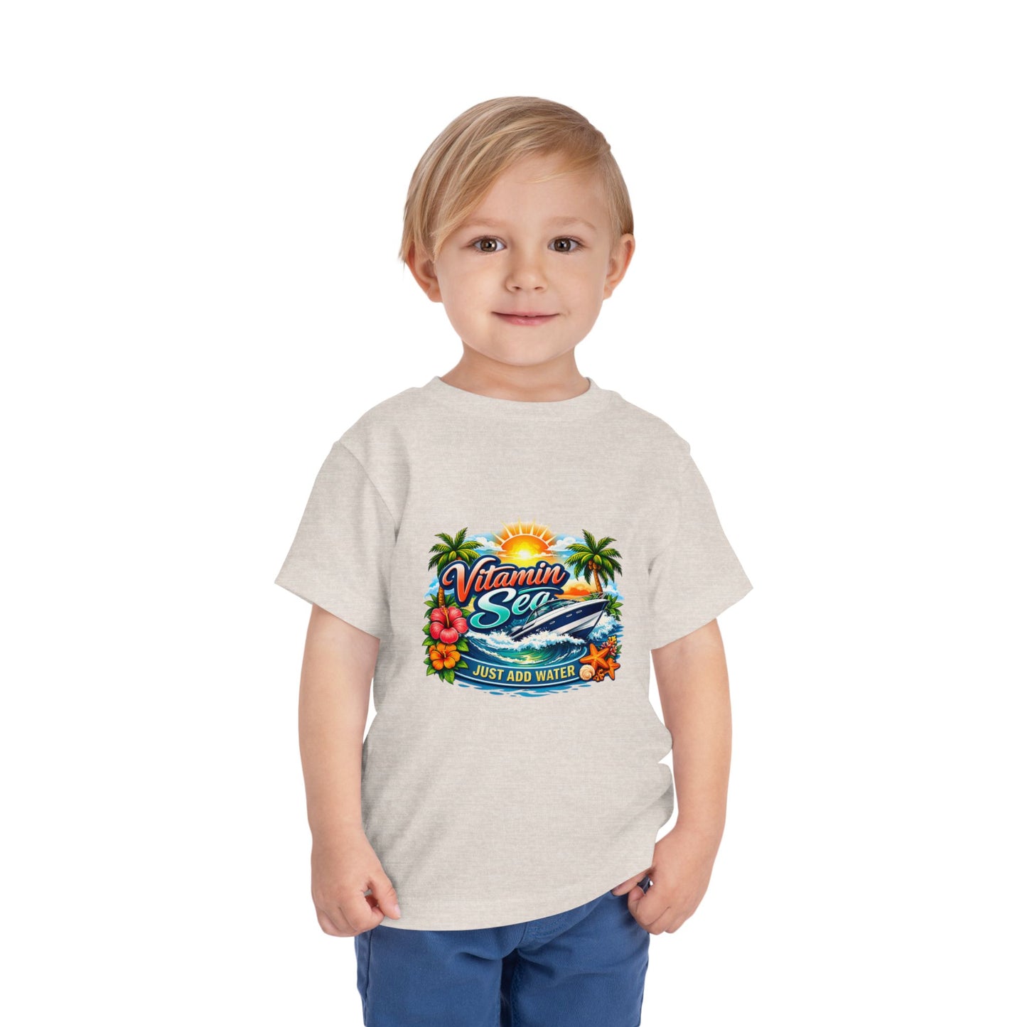 Vitamin Sea Toddler Unisex Short Sleeve Crewneck Tee