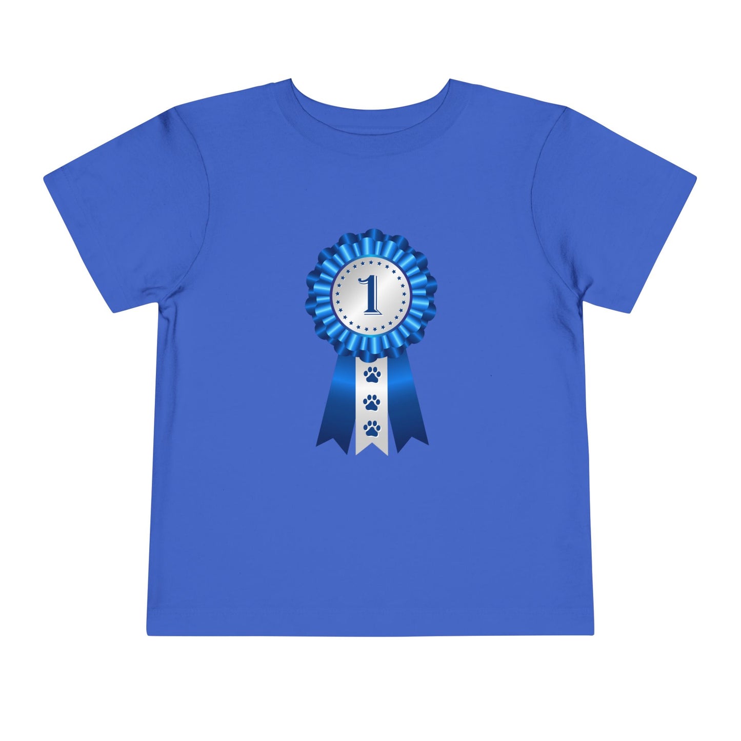 Show Ribbon Toddler Unisex Short Sleeve Crewneck Tee