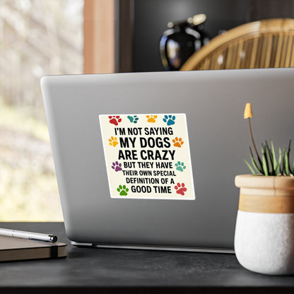 Special Definition Vinyl Decal