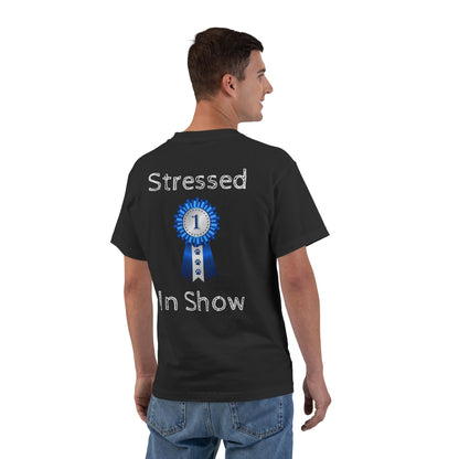Stressed In Show Men's Short-Sleeve Crewneck Tee