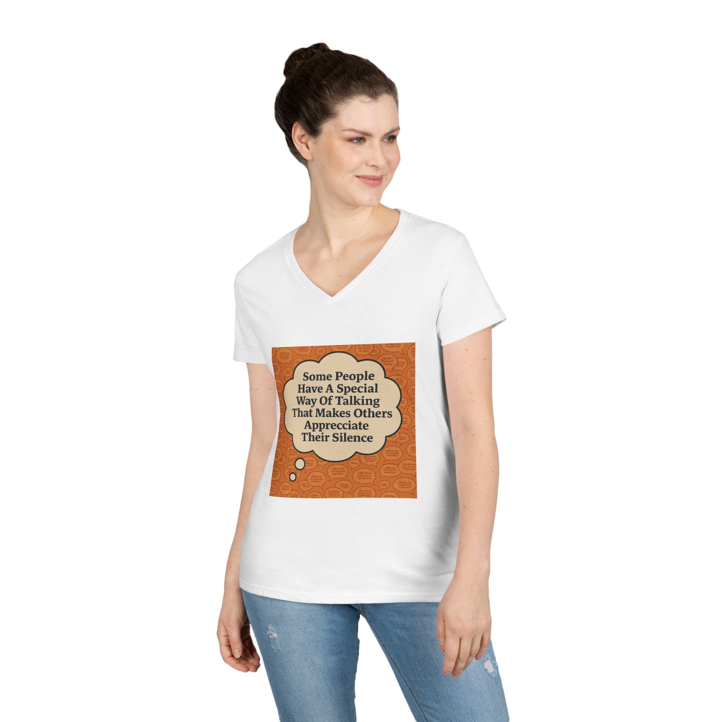 Special Way Of Talking Women's V-Neck T-Shirt