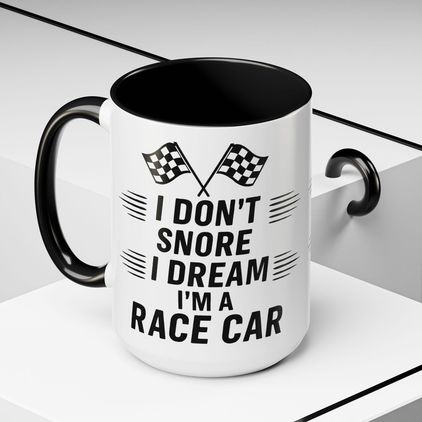 I Don't Snore 2-Tone Coffee Mug