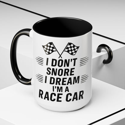 I Don't Snore 2-Tone Coffee Mug