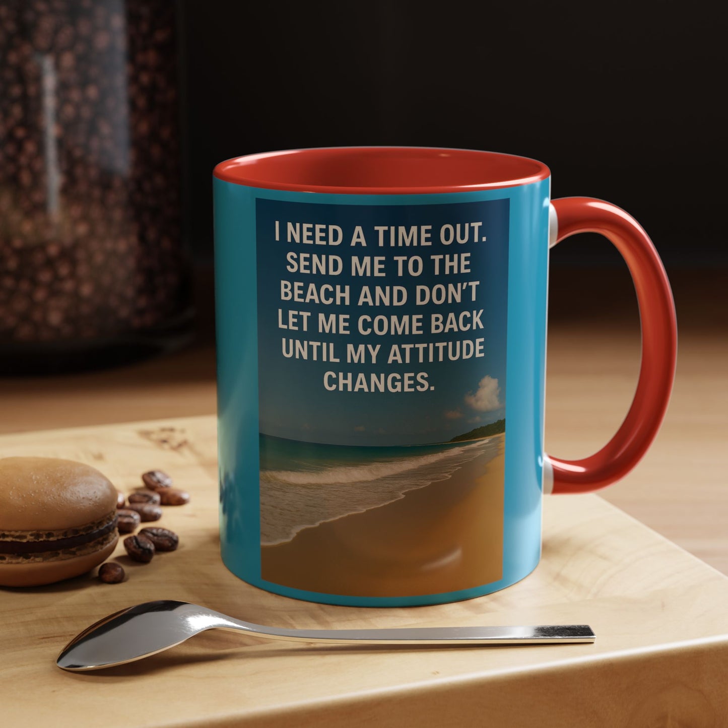 Time Out 2-Tone Coffee Mug
