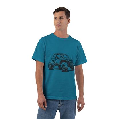 Off The Beaten Path Side By Side Men's Short-Sleeve Crewneck Tee