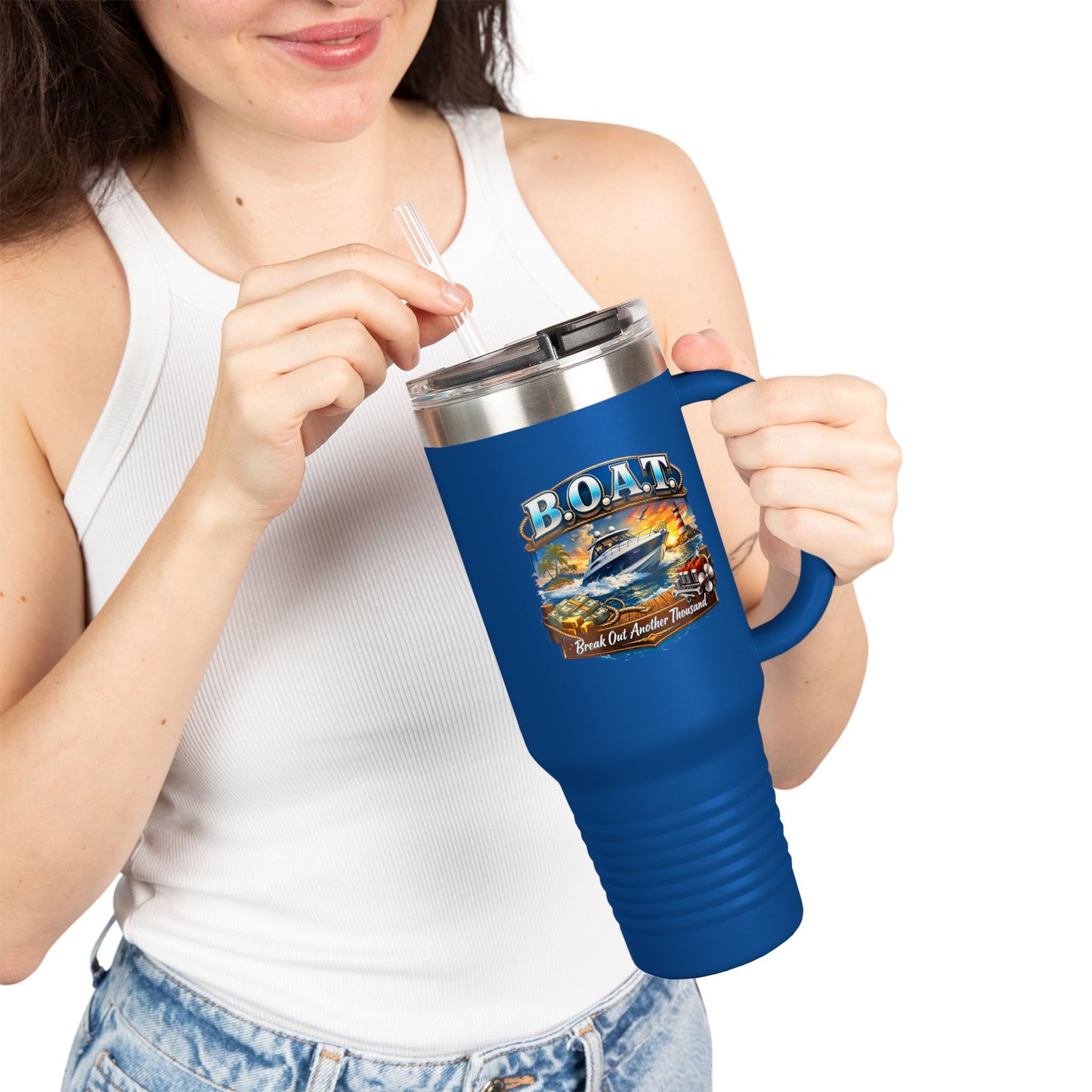 B.O.A.T. Insulated Travel Mug