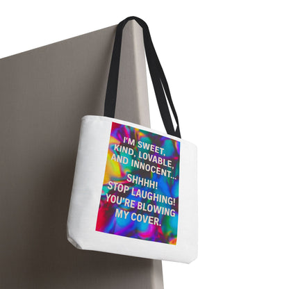 Blowing My Cover Tote Bag