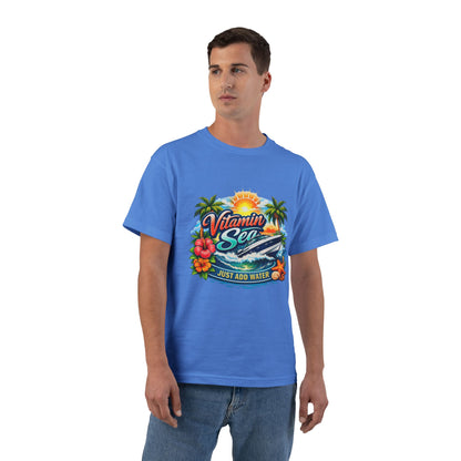 Vitamin Sea Men's Short-Sleeve Crewneck Tee