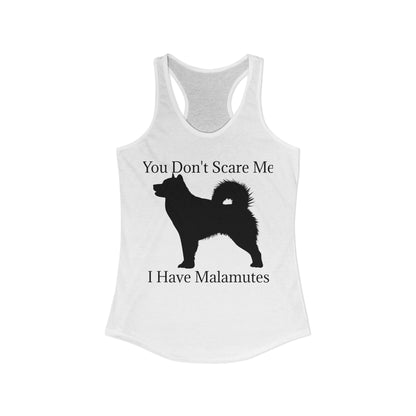 You Don't Scare Me Women's Racerback Tank