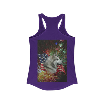 American Malamute Women's Racerback Tank
