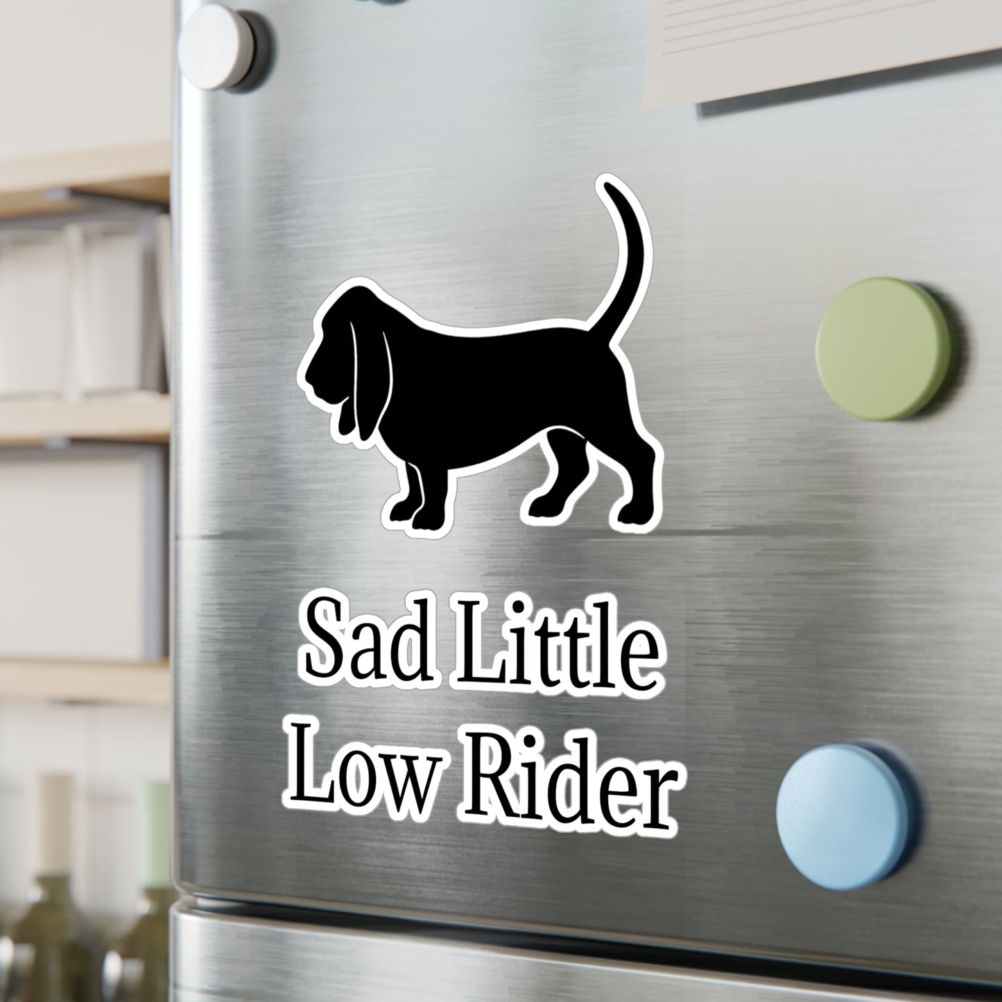 Sad Little Low Rider Vinyl Decal