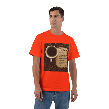 Coffee Definition Men's Short-Sleeve Crewneck Tee